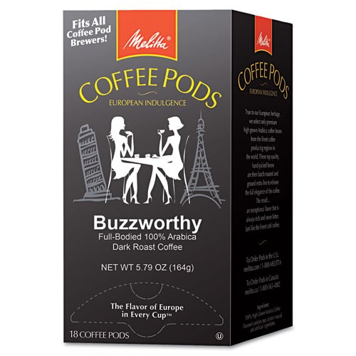 Melitta Buzzworthy Coffee, 18 Pods