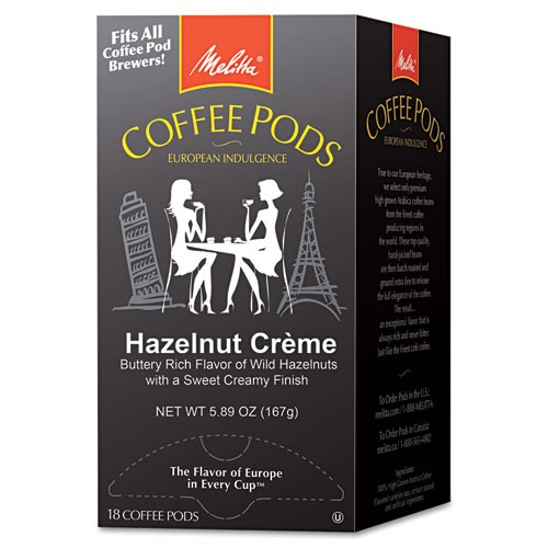 Melitta Hazelnut Cream (Hazelnut) Coffee Pods