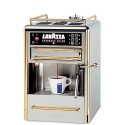 Lavazza One-Cup Espresso Beverage System, Chrome/Gold Stainless Steel