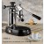 La Pavoni Europiccola 8-Cup Lever Style Espresso Machine, Black Base