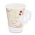 Solo Hot Cups, With Paper Handle,  Symphony Design, 8 oz, Beige, 1000 cups
